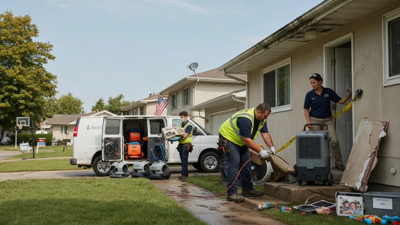 Water Damage Restoration in Braceville, IL near me